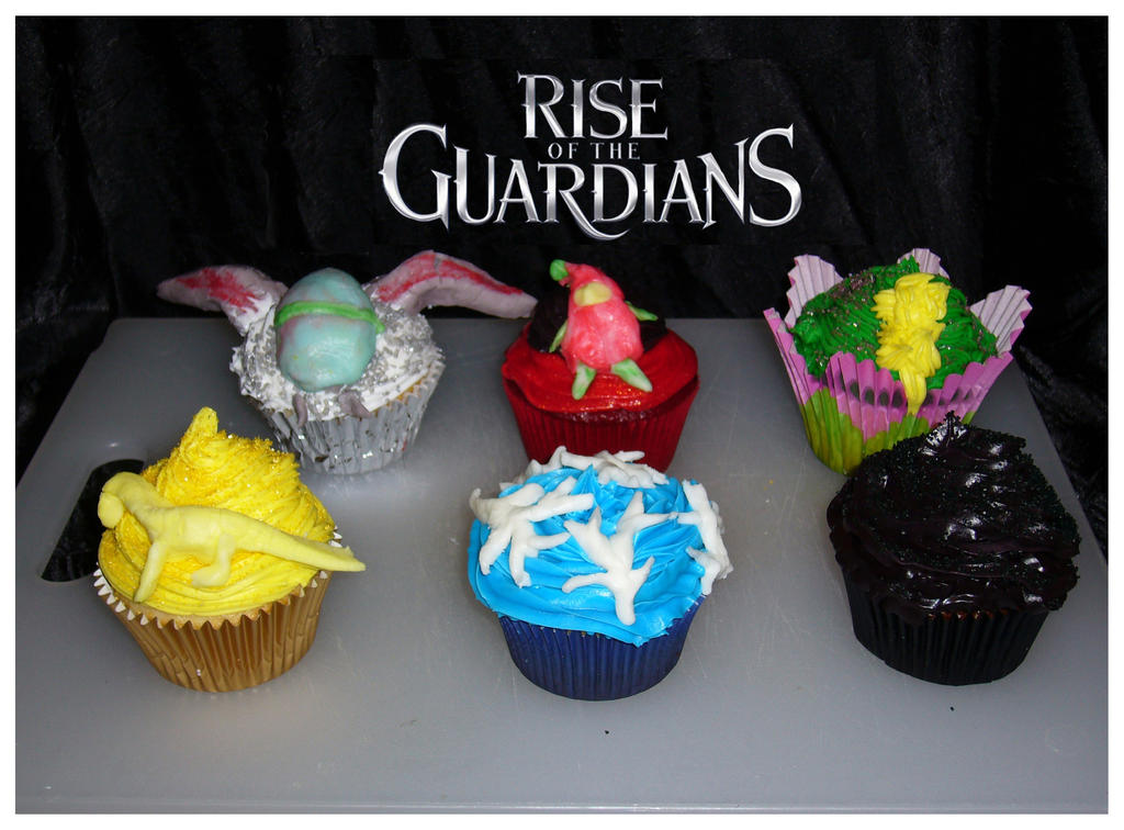 Rise of the Guardians Cupcakes by the-magic-kitchen on DeviantArt