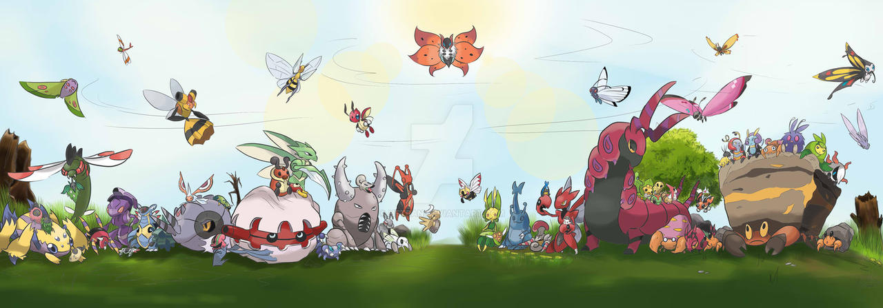 Bug Pokemon by hftran on DeviantArt
