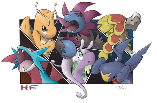 Dragons of Alola by SpinoOne on DeviantArt