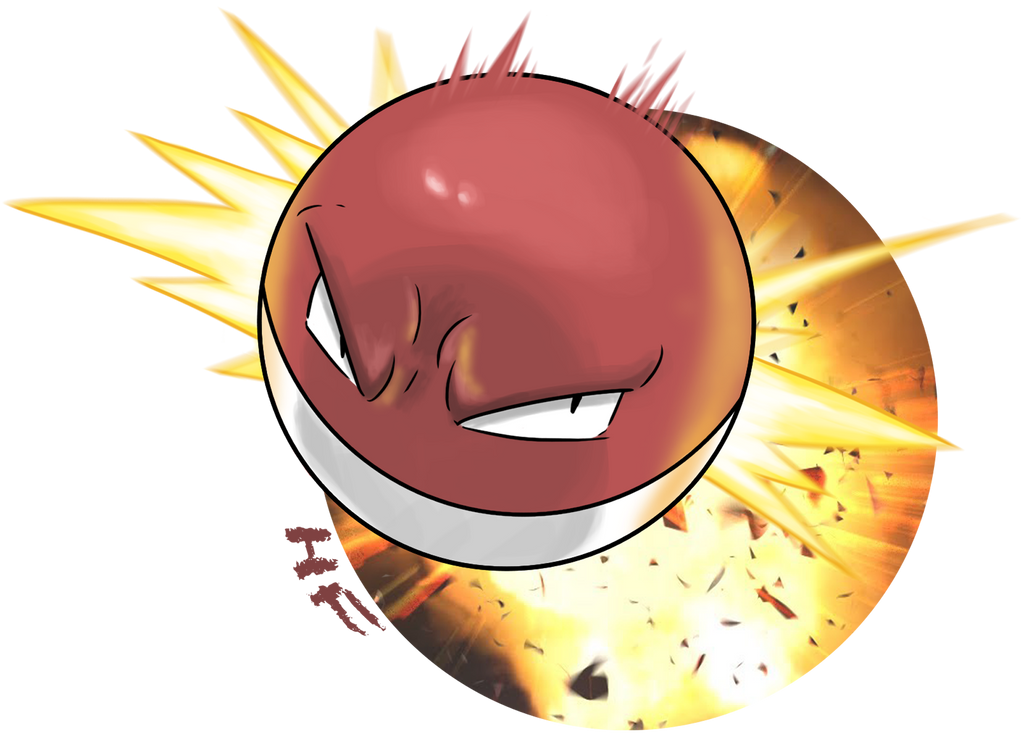 Voltorb Explode 100. Voltorb by hftran on DeviantArt