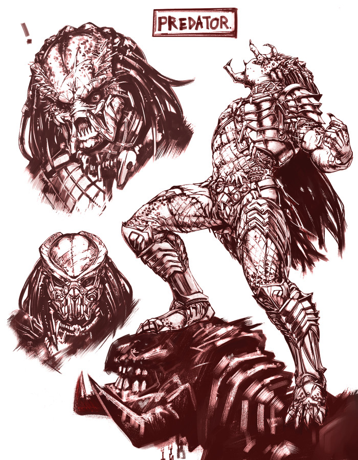 Predator Sketching