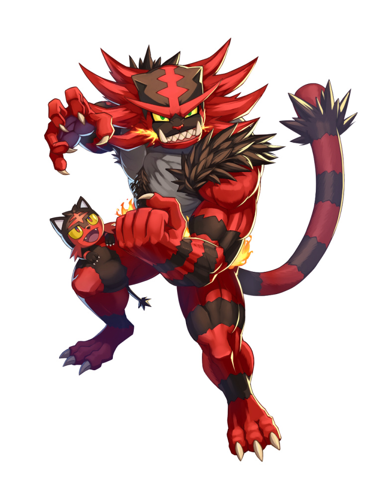 incineroar by inubiko on DeviantArt