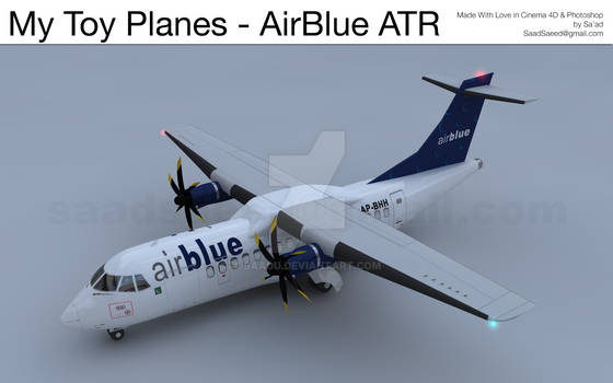 My Toy Planes - AirBlue ATR