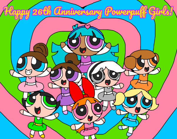 Powerpuff Ri Happy Happy 26th Anniversary Powerpuff Girls! by KaiSaunders85 on DeviantArt