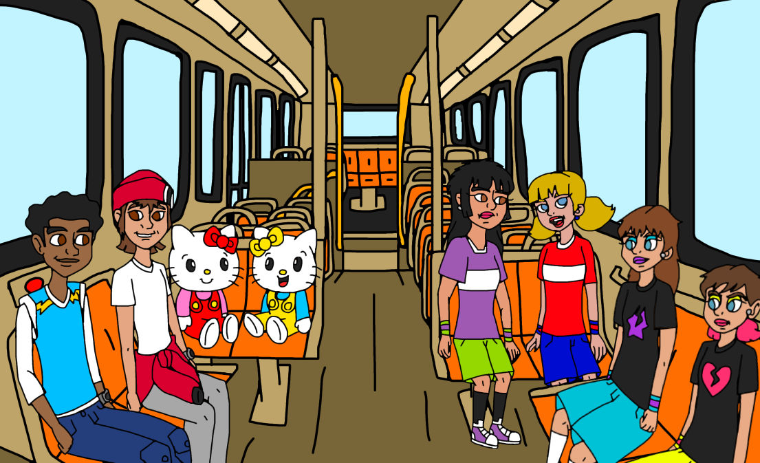 Bus Ride Crossover by KaiSaunders85 on DeviantArt