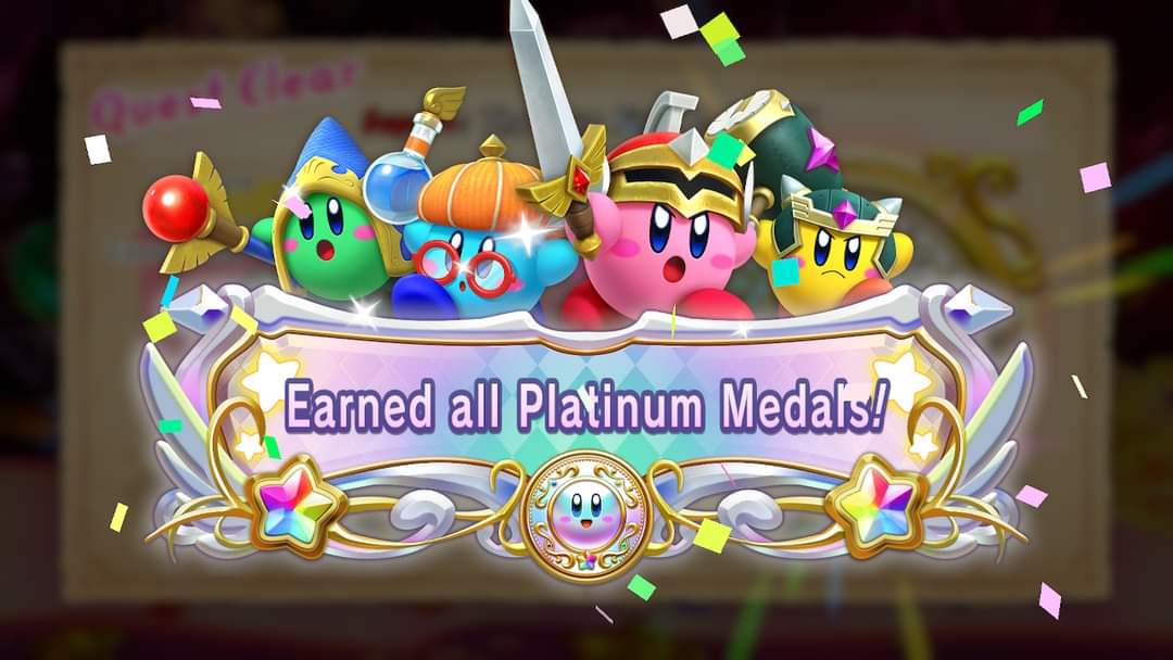 Finally got all platinum metals