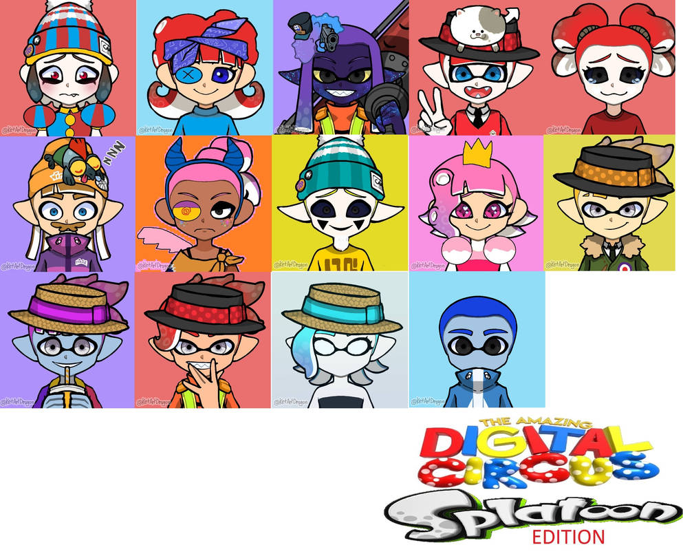 The amazing digital circus Splatoon Edition update