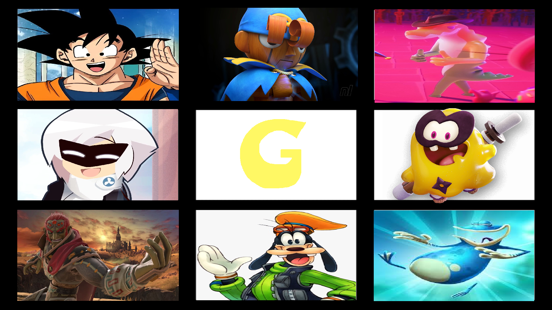 My favorite letter G characters