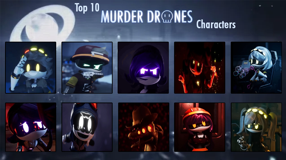 My Top 10 Murder Drones Characters By SeantheInkling On DeviantArt my-top-10-murder-drones-characters-by-seantheinkling-on-deviantart
