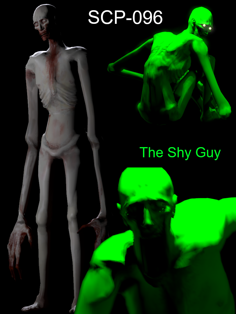 Warning!!! SCP096 – Don't Look at The Shy Guy – Horrorer