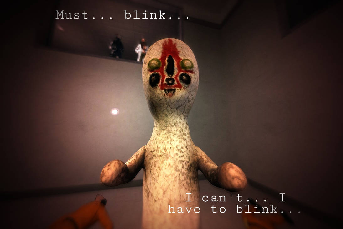 SCP-173 (My version.) by SinisterStick on Newgrounds