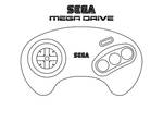 SEGA Mega Drive Controller