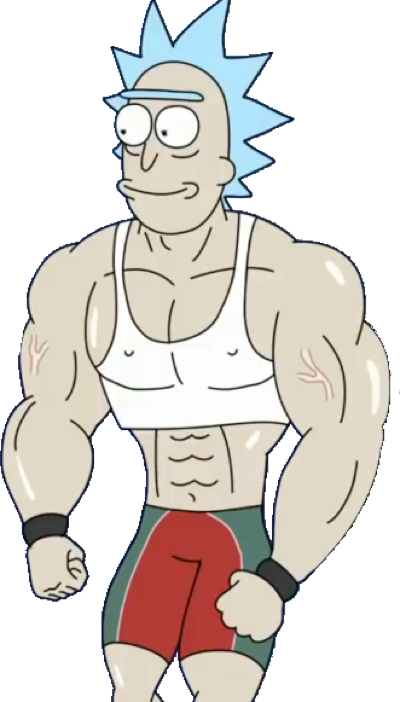 Rick Sanchez Ripped Rick Sanchez PNG #2 by JakeyFrolloGothel on DeviantArt