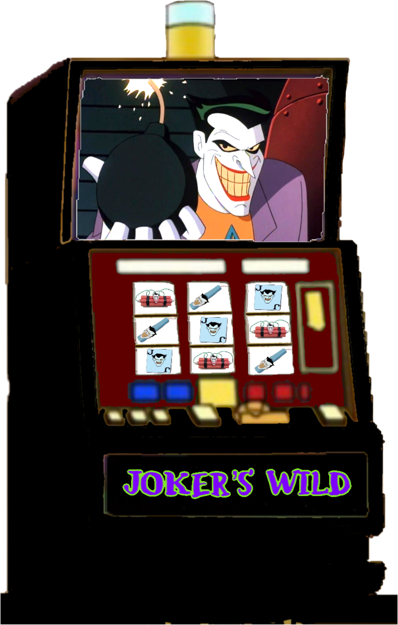 Jokers Wild Slot Machine PNG by JakeyFrolloGothel on DeviantArt