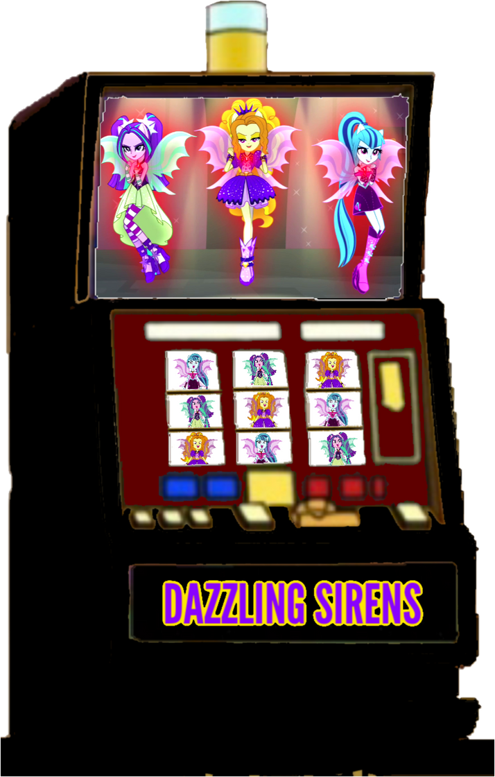 Dazzling Sirens Slot Machine PNG by JakeyFrolloGothel on DeviantArt