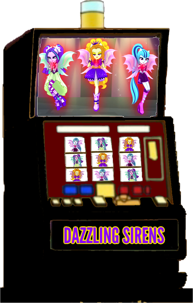 Dazzling Sirens Slot Machine PNG by JakeyFrolloGothel on DeviantArt