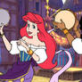 Ariel and Esmeralda Performing