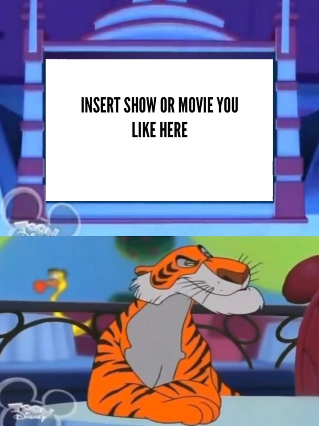 Shere Khan Watching Meme Blank by JakeyFrolloGothel on DeviantArt