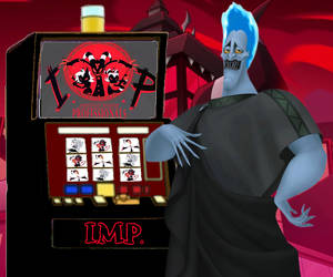 Hades Plays The IMP Slot Machine