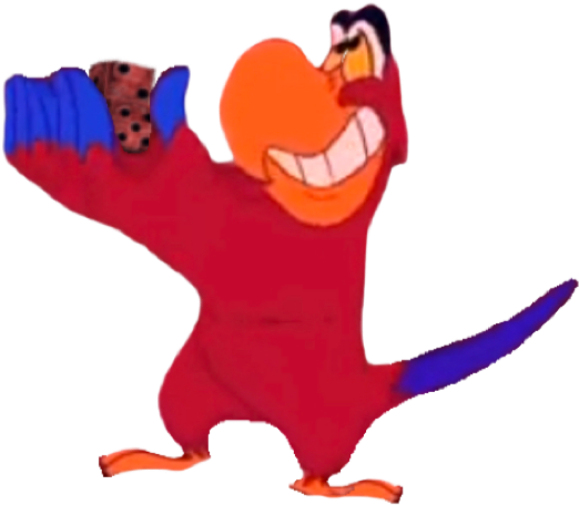 Iago with Playing Dice PNG by JakeyFrolloGothel on DeviantArt