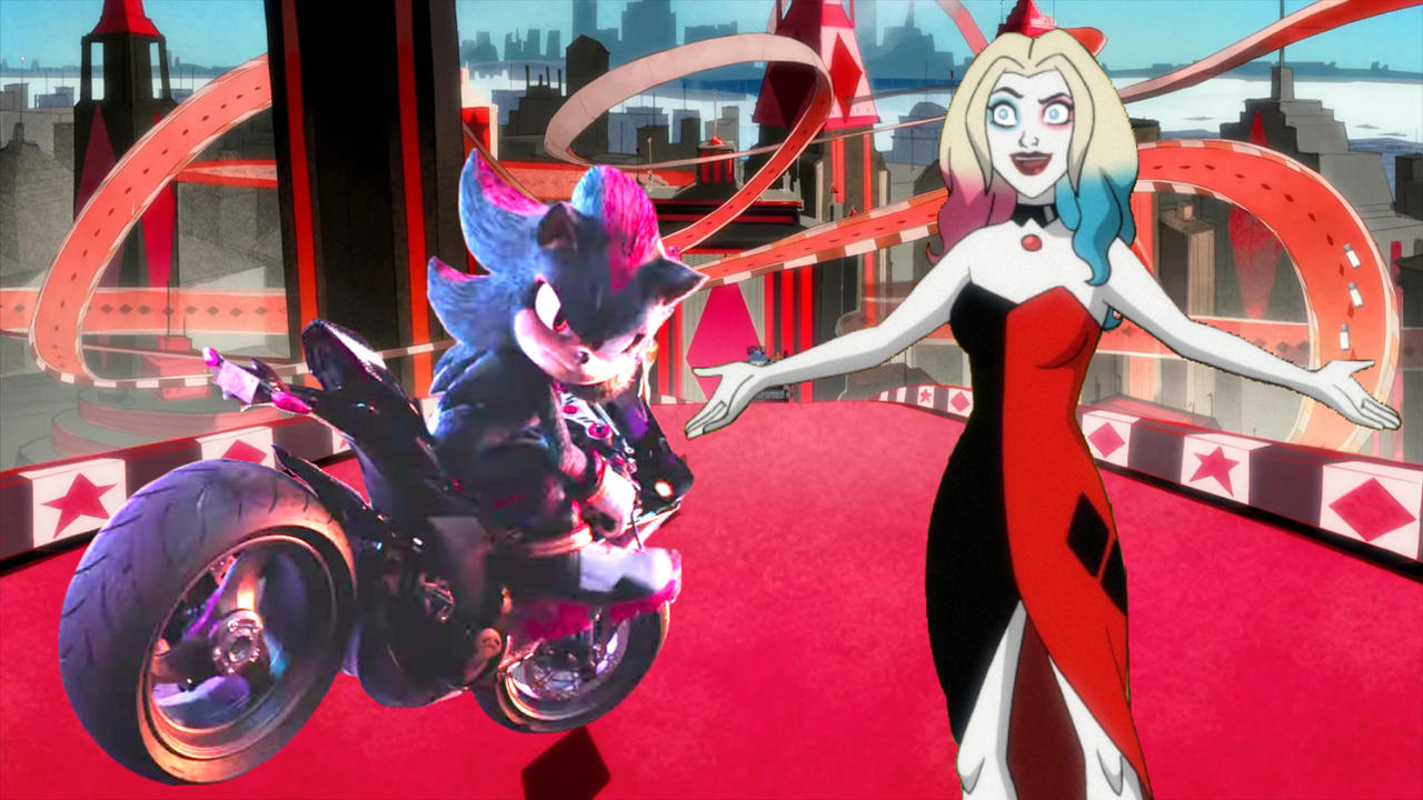 Shadow Racing on Harley Highway by JakeyFrolloGothel on DeviantArt