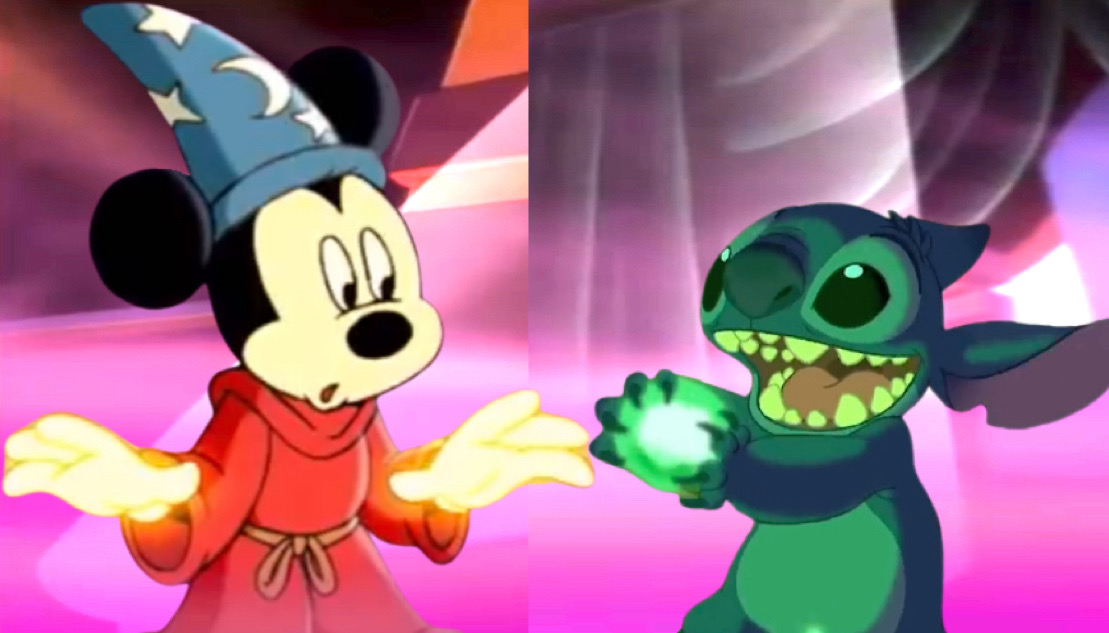 Mickey Rabbit Stich Stitch vs Mickey Mouse by JakeyFrolloGothel on DeviantArt
