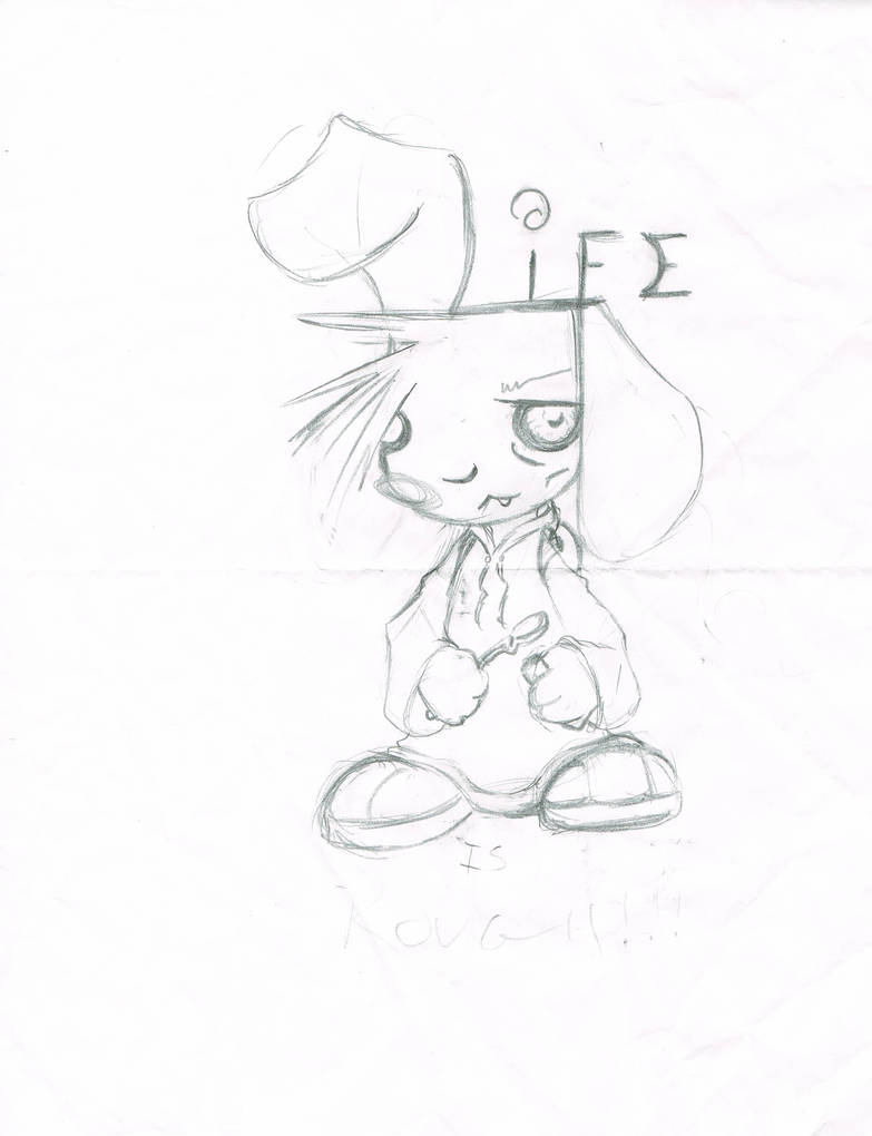 Sad Bunny by jakeset on DeviantArt