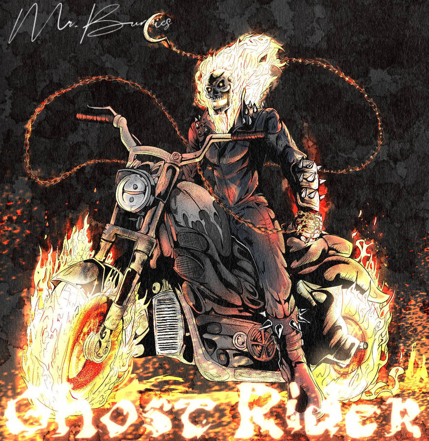 Ghost Rider by EvilLittleBunnie on DeviantArt