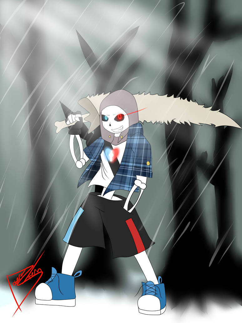 Chained Soul Chained Souls Sans (Digital Version by AzepHybrid on DeviantArt