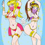 Harem Dancers Samus and Zelda
