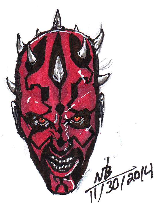 Darth Maul Sketch