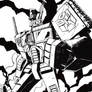 IDW Revolution: Optimus Prime by Josh Burcham Inks