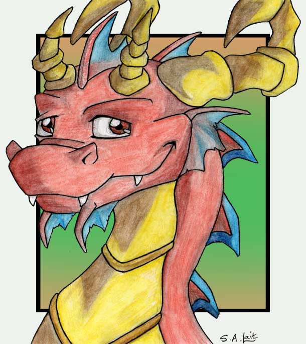 My Spyro character