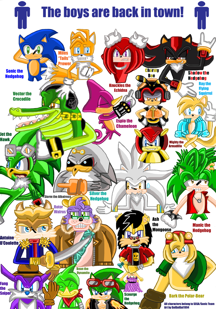 All Sonic Characters Boys all-sonic-characters-boys