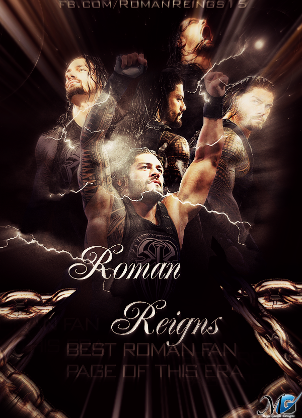 Roman Reigns 2015 Hd Poster By Megagunjit On Deviantart