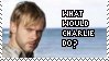 What would Charlie Do? Stamp