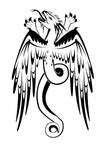 Eagle Winged Dragon Tattoo