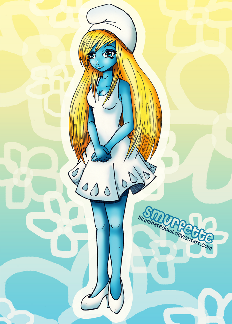 Smurfette By IlluminatedOwl On DeviantArt smurfette-by-illuminatedowl-on-deviantart
