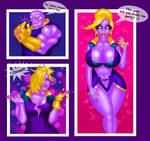 COMM Thanos and The bimbo stones by FredRichi69 by FredRichi69