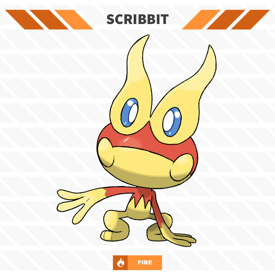 004 Scribbit by Fakemon-Workshop on DeviantArt