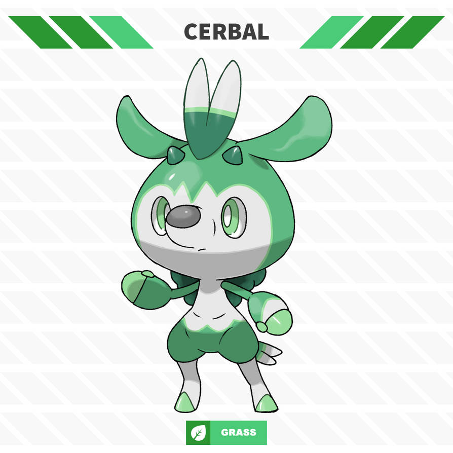 002 Cerbal by Fakemon-Workshop on DeviantArt