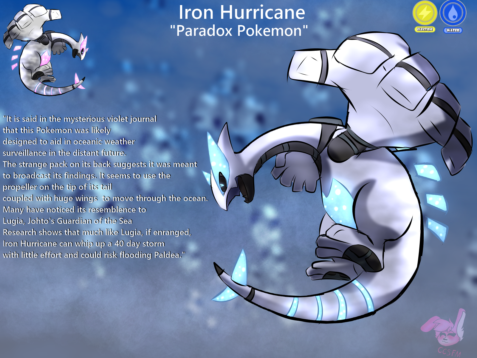 Future Paradox Fakémon: Iron Star by EnderXIII on Newgrounds