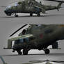 Mi-24P texturing wip