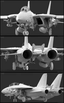 F-14D Exterior Modeling