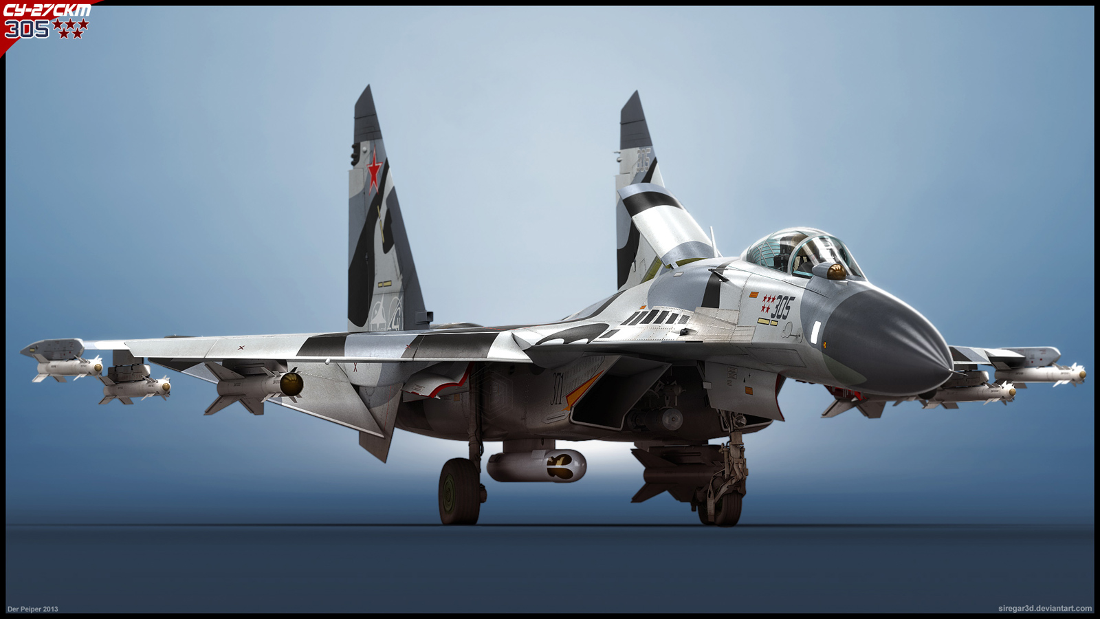 Su-27SKM '305' v1