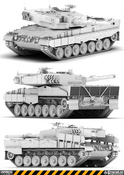 Leopard 2A4 Model