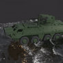 BTR Beach Landing Test