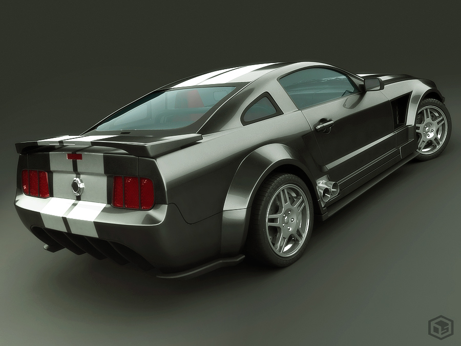 Mustang 2005 Black Version