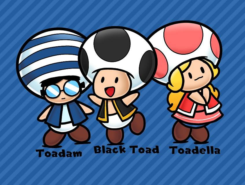 Meet the toads! by cutieart55red on DeviantArt