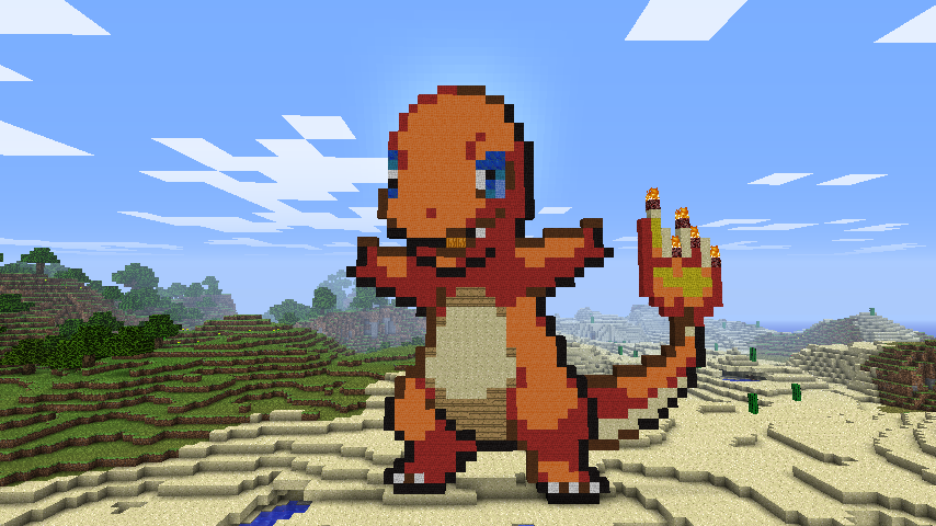 Minecraft Charmander By Cavernousinside On Deviantart Minecraft Charmander By Cavernousinside On Deviantart